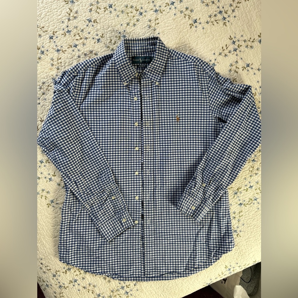 Ralph Lauren men’s button down shirt.